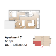 Grundriss Apartment 7 Grundriss Apartment 7