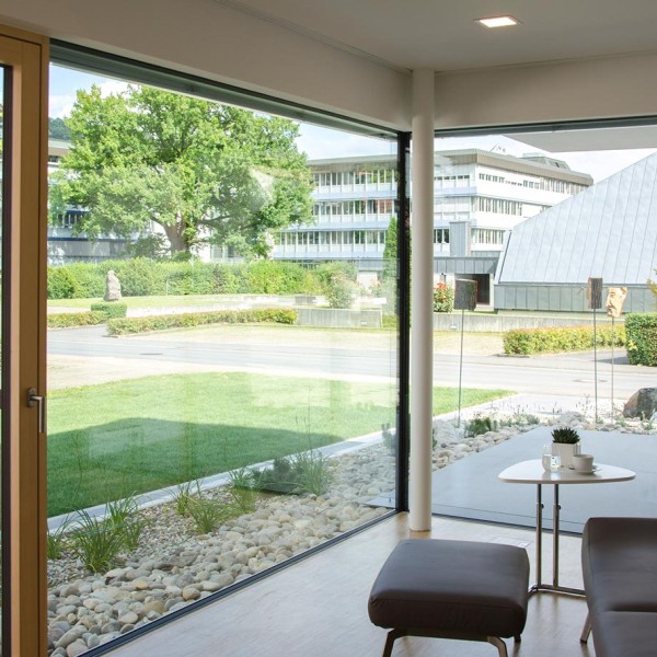 Ausblick Wohnzimmer Apartment 1