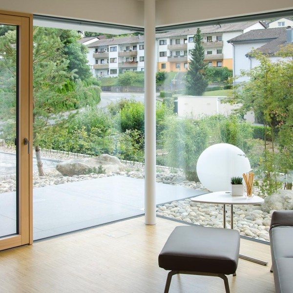 Ausblick Wohnzimmer Apartment 2 Ausblick Wohnzimmer Apartment 2