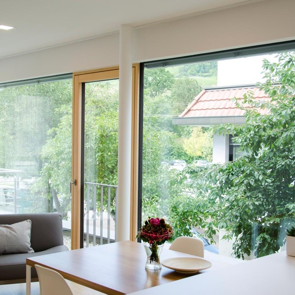 Ausblick Wohnzimmer Apartment 4